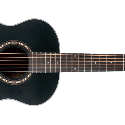 Washburn AGM5BMK Apprentice G-Mini 5 Travel Mahogany Neck 6-String Acoustic Guitar w/Gig Bag image 2