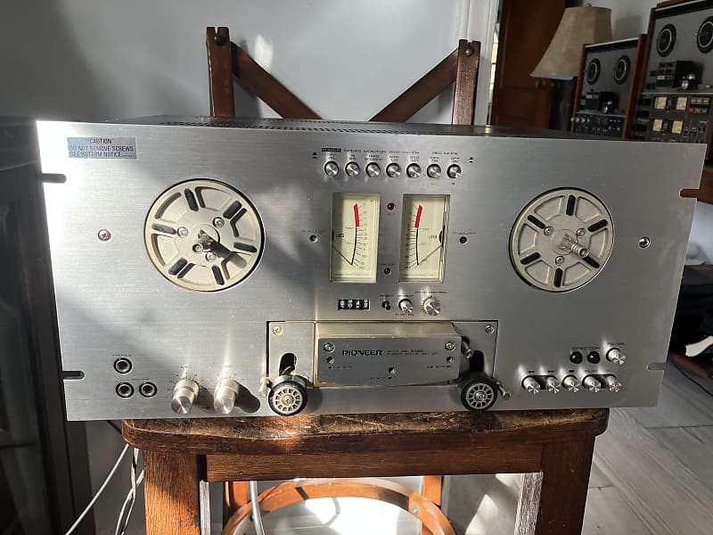 Pioneer RT-707 Auto Reverse Reel to Reel Tape Deck Demonstration Video. 