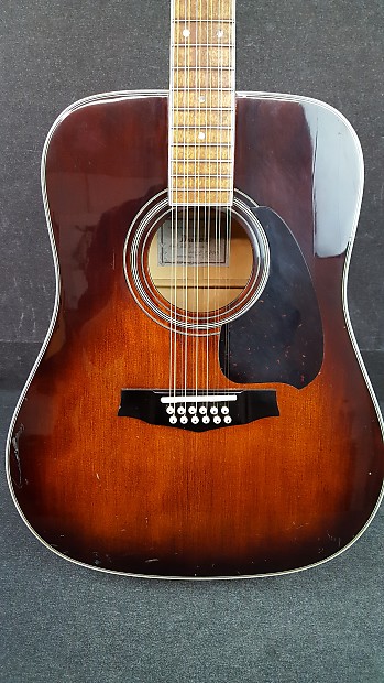 1980 Ibanez M-342TV 12 String Acoustic Electric Guitar 1980 Ibanez M-342TV 12 String Acoustic Electric Guitar