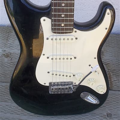 Electra Stratocaster (MIJ) 1980s Black image 3
