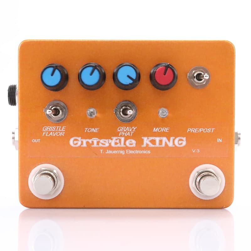 T Jauernig Electronics Gristle King V3 Overdrive Guitar Reverb