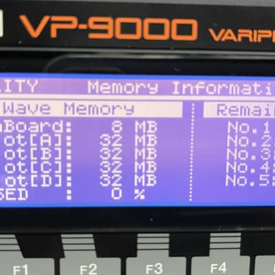 Roland VP-9000 VariPhrase Processor Sampler image 16