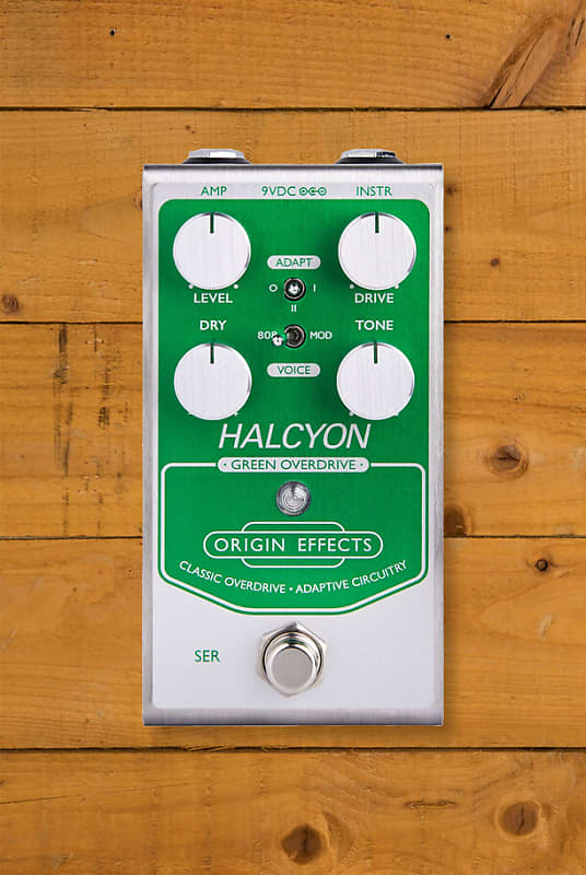 Origin Effects Overdrive Pedals | Halcyon Green Overdrive