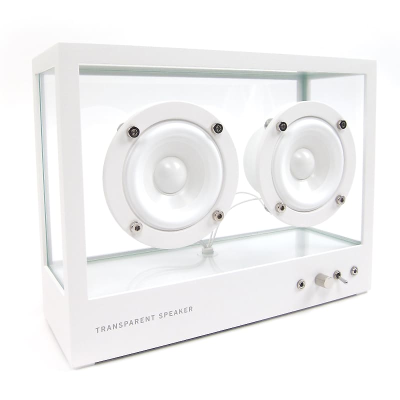 Transparent: Transparent Speaker - Small / White (STS-W) | Reverb