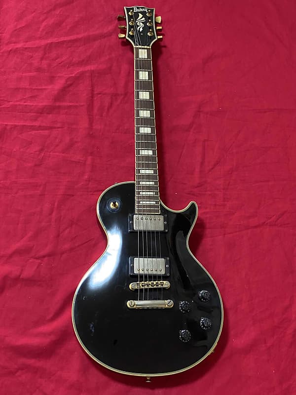 Burny RLC-55 Black LP Custom Type 2005 Electric Guitar image 1