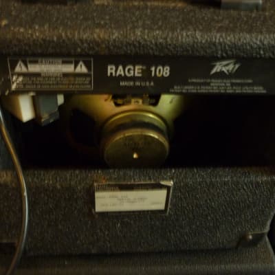 Peavey Rage 108 vintage 8 inch solid state combo image 4