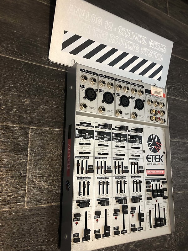ETEK AD1223 Console Analogique | Reverb UK