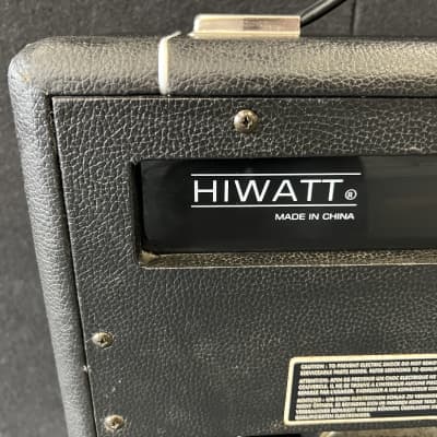 Hiwatt Custom 20 Solid State Guitar Practice Combo Amplifier- Black image 10