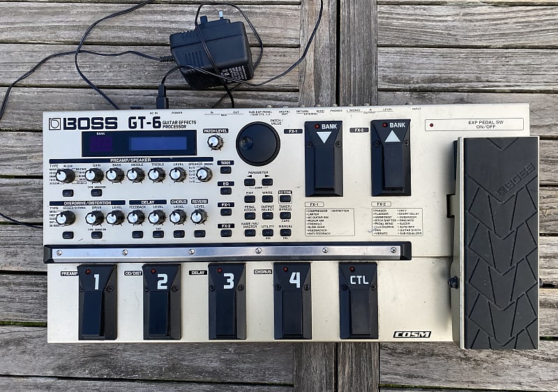 ギター BOSS GT-6 Guitar Effects Processor Boss GT-6 Guitar Effects Processor | Reverb Canada