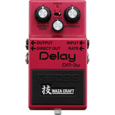 Reverb.com listing, price, conditions, and images for boss-dm-2w-delay-waza-craft