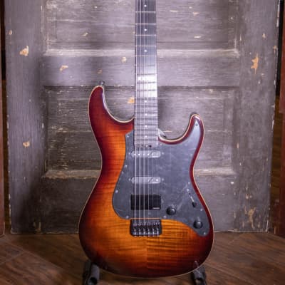 ESP E-II SN-III Electric Guitar w/Case - Tiger Eye Sunburst for sale