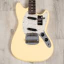 Fender American Performer Mustang Guitar, Rosewood Fingerboard, Vintage White