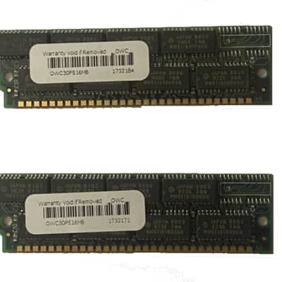 RAM SIMMs (Single Inline Memory Modules 16MB X2, from E-MU ESI-32)