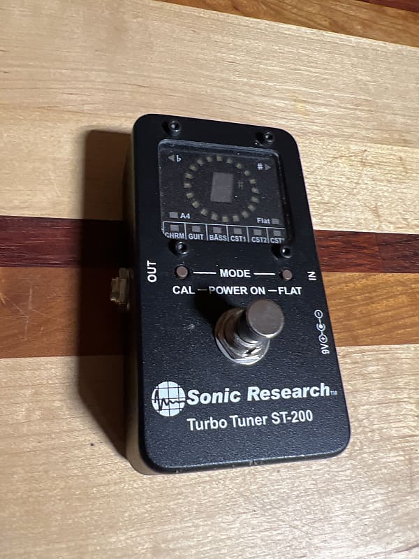 Sonic Research ST-200 Strobe Turbo Tuner 2010s - Black | Reverb