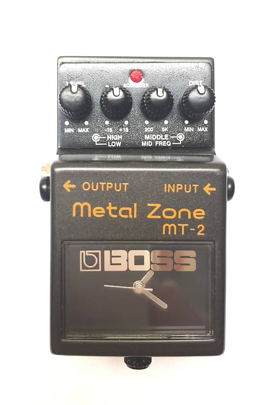 BOSS MT-2 Metal Zone Pedal Replica – Desktop Clock – Extremely 