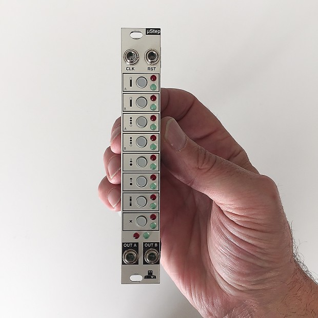 Intellijel μStep v.2 - Eurorack 8-16 step gate/pulse sequencer