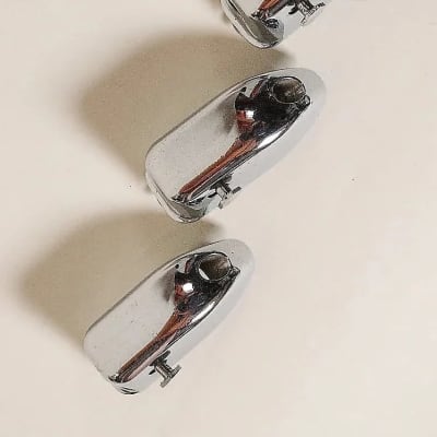 Set of 3 Slingerland Push Button Floor Tom Leg Mounts– 1960 / | Reverb