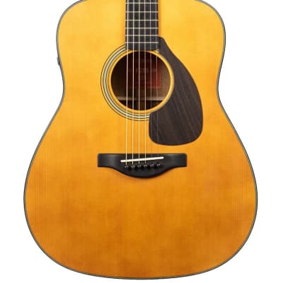 Yamaha Red Label FGX5 Acoustic Electric Guitar - Natural image 3
