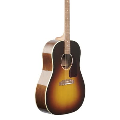 Gibson J45 Studio Walnut Acoustic Electric Guitar Walnut Burst with Case image 8