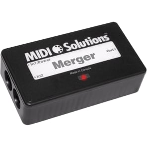 MIDI Solutions Merger 2-In/1-Out MIDI Merger
