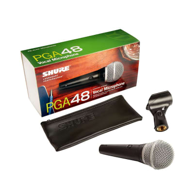 Shure PGA48-LC Handheld Cardioid Dynamic Vocal Microphone image 2