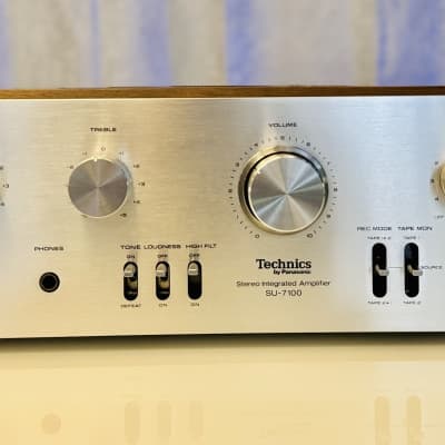 Vintage Technics SU-7100 Stereo Integrated Amplifier - Serviced + Cleaned image 2