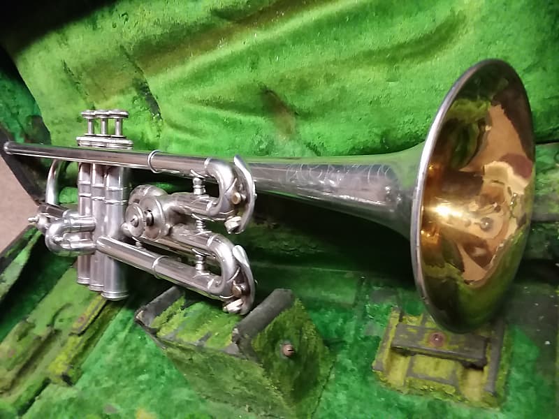 Conn 18B Duo Bore Vintage 1927 Professional Trumpet In Excellent Playing Condition image 1