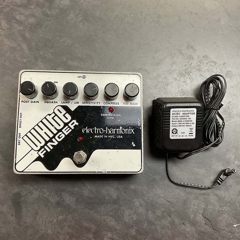 Electro-Harmonix White Finger Analog Optical Compressor 2010s