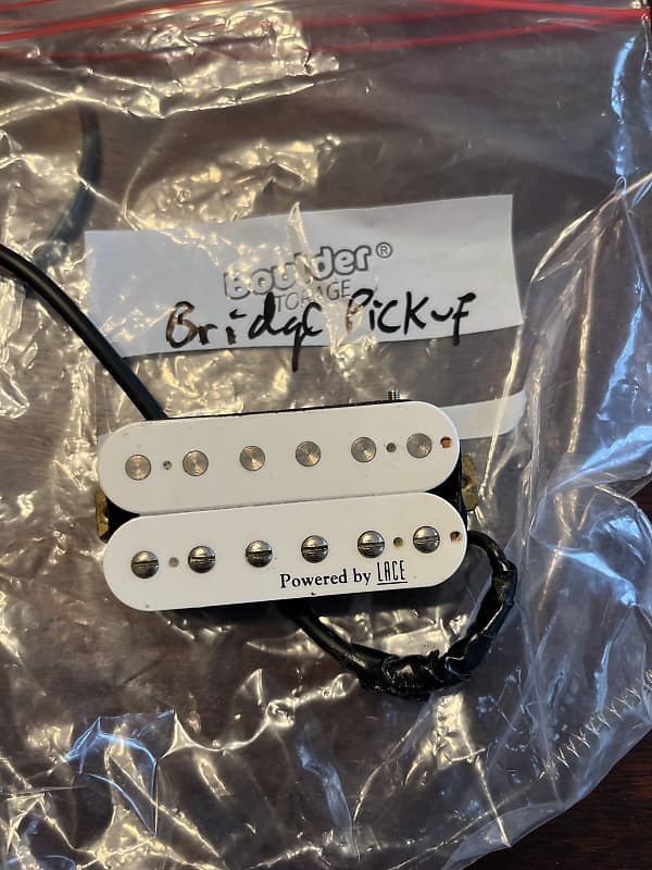Lace Powered by Lace bridge and neck pickups Unknown - White image 1
