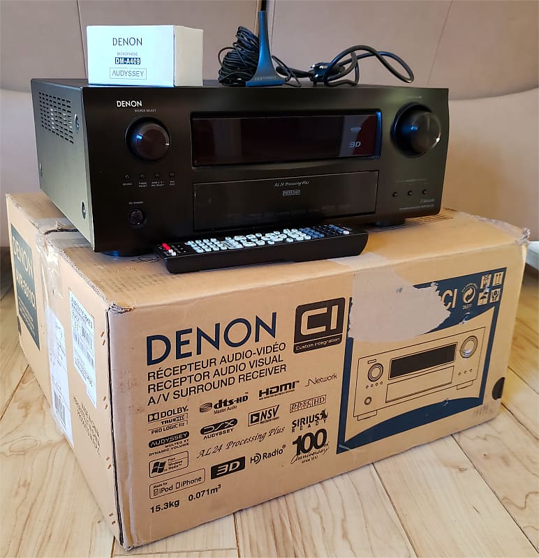 Denon AVR3311CI 7.1 125 Watts x 7 HDMI 3D Networking Reverb