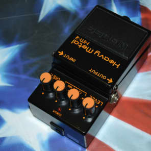 BOSS HM-2 Heavy l 89年制 Vintage BOSS HM-2 Heavy Metal Distortion Pedal, Made In