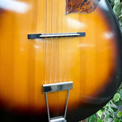 Framus 5 1/50 Vintage 1966 Flattop Jazz/Blues Parlor Acoustic Guitar - Made in Germany image 10