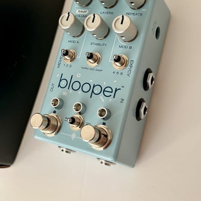 Chase Bliss Audio Blooper Pedal 2019 - Present - Blue for sale
