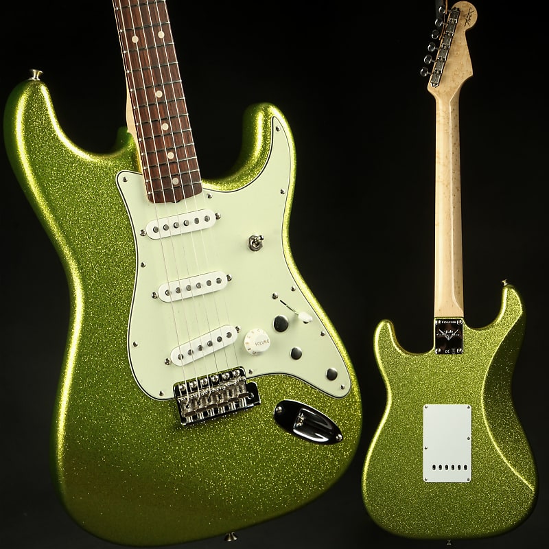 Fender Custom Shop Dick Dale Signature Stratocaster NOS - Chartreuse Sparkle image 1
