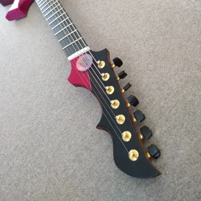 SBC Guitars Terra 2022 Black/Fuchsia image 8