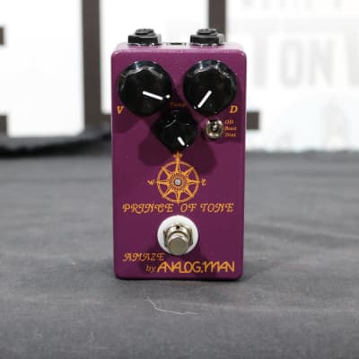 Analogman Prince of Tone Overdrive Pedal | Reverb