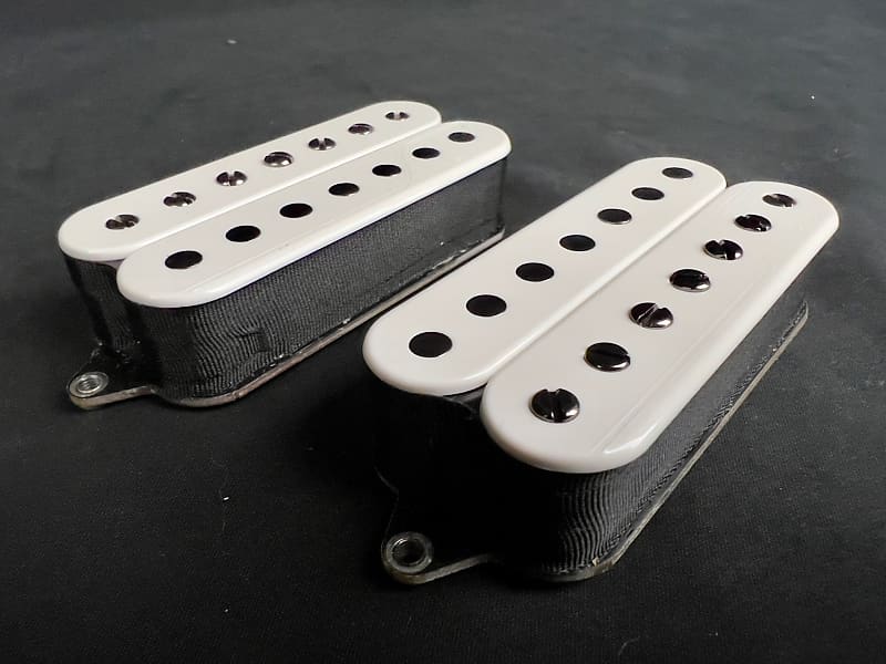 Rare Fishman Fluence Keith Merrow White 7-String Humbucker Set w