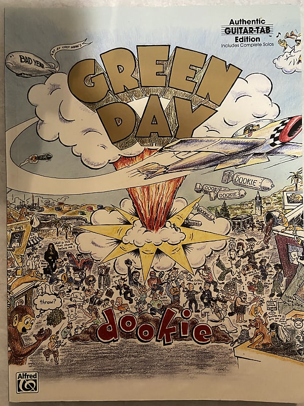 Green Day Dookie Guitar Tab / Tablature Book Reverb