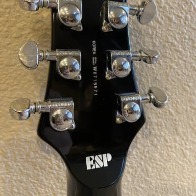 ESP LTD PB-500 Seymour Duncan P-Rails - Gloss Black With Fender Gig Bag image 7