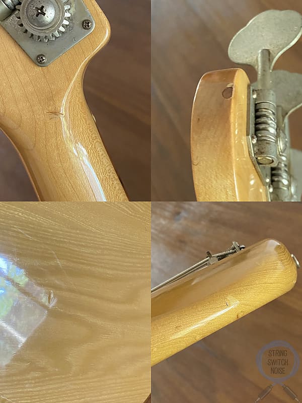 Greco Precision Bass, 1978 Vintage, Natural Finish | Reverb