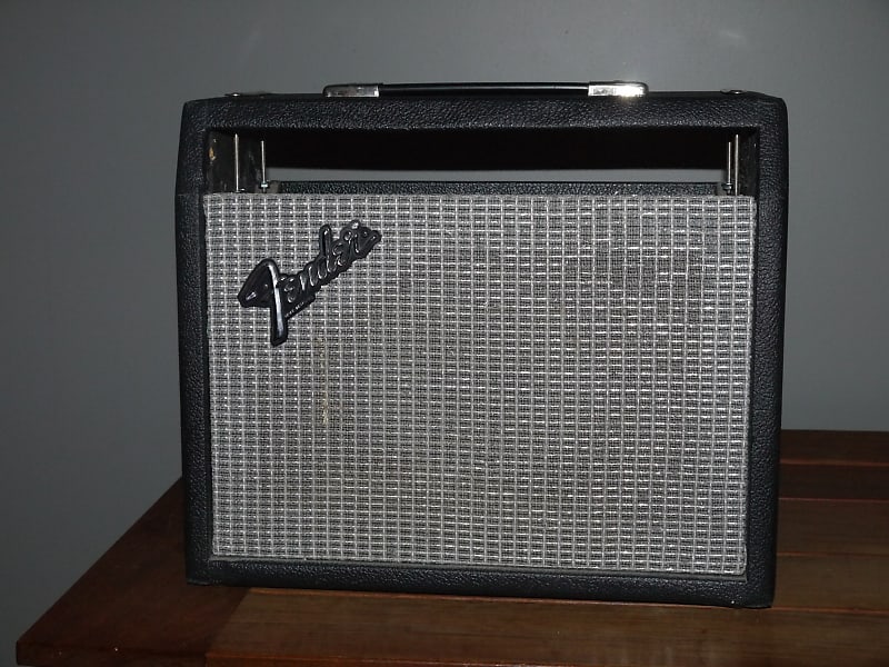 Fender Silverface Champ Cabinet 1970's - Tolex | Reverb