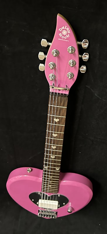 Daisy Rock Heartbreaker Artist Electric Guitar Pink Heart