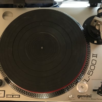 Gemini XL-500 II Professional DJ Direct Drive Manual Record