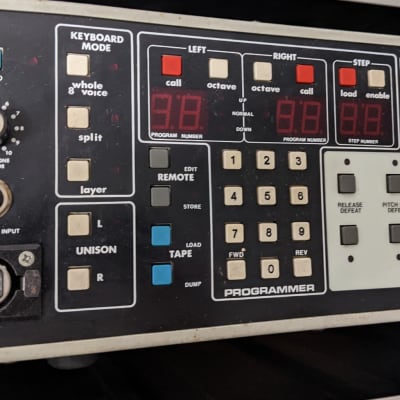 Octave Voyetra Eight 8 Rev 4 Rackmount Analog Synthesizer 1986 (with Aftertouch!) image 3