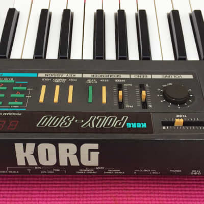 Korg Poly-800 Vintage Analog Synthesizer Keyboard + Accessories image 7