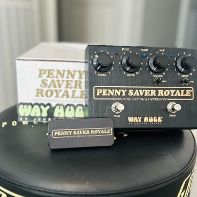 Reverb.com listing, price, conditions, and images for way-huge-penny-saver-royale-modulation-overdrive