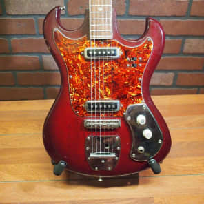 1960's Vintage Kingston S2T  Electric Guitar Kawai Tiesco Made in Japan image 2