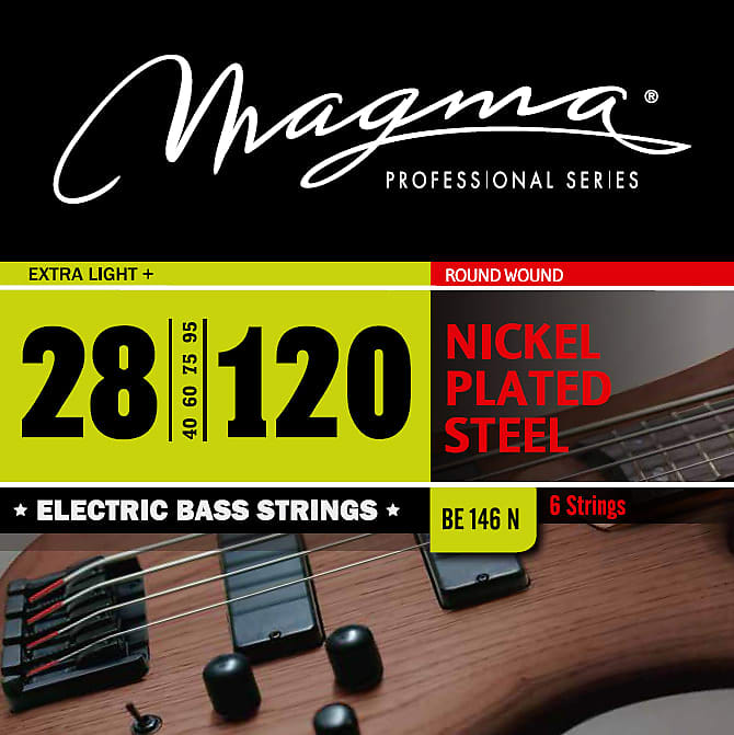 Magma Electric Bass Strings Extra Light - Nickel Plated Steel