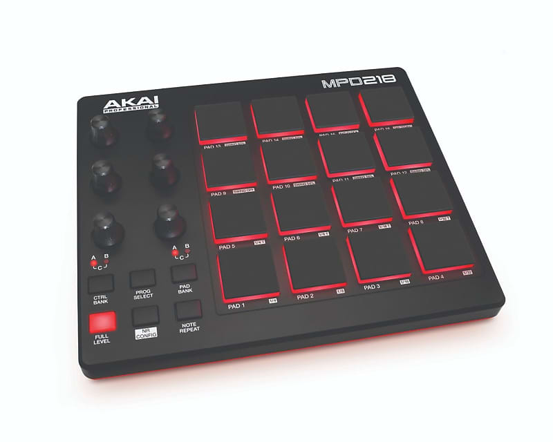 Akai MPD218 USB Controller with RGB | Reverb