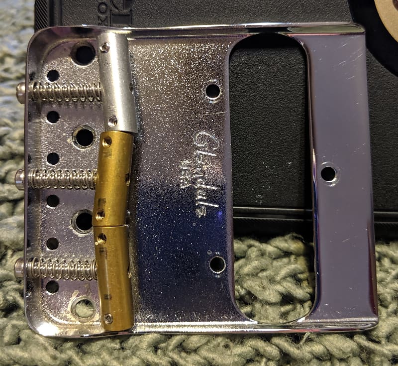 Glendale Billy Gibbons Strate-Plate Telecaster Bridge w